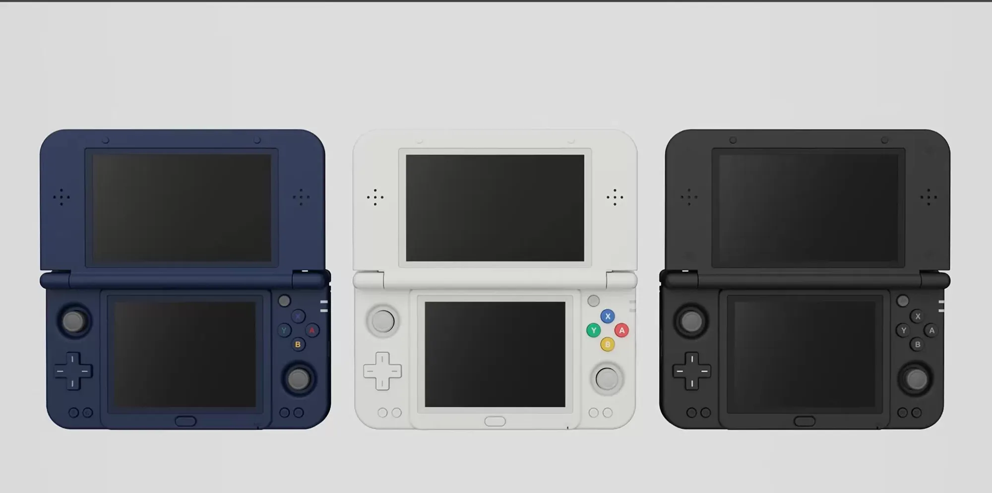 ANBERNIC RG DDS ve třech barevných provedeních: Phantom Blue, Glacier White a Basalt Black
